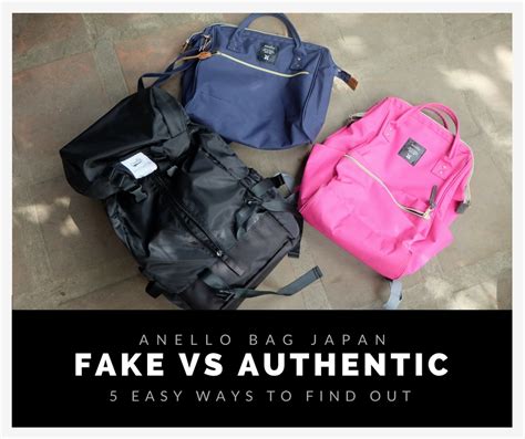 anello diaper bag original vs fake|anello bag authenticity checker.